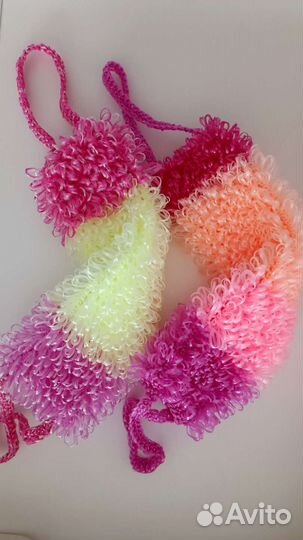 Мочалка ручной работы