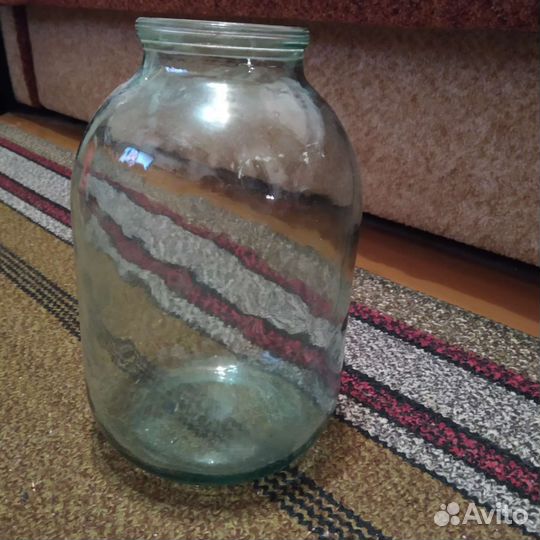 Стеклянная банка 1л, 0,5л