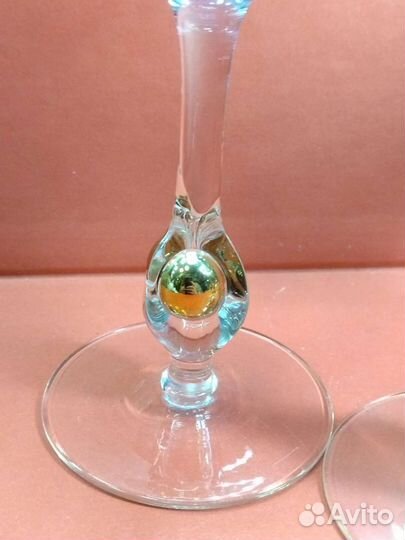 Бокалы с золотым шариком