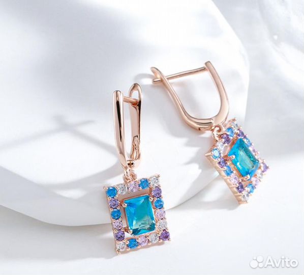 Комплект (серьги, кулон)