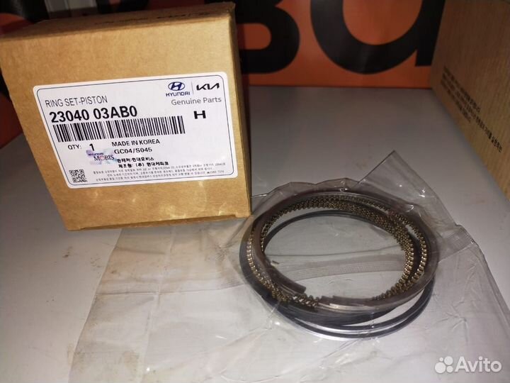 Поршни STD. 1.4 G4LC 23041 03AA3 KIA Hyundai