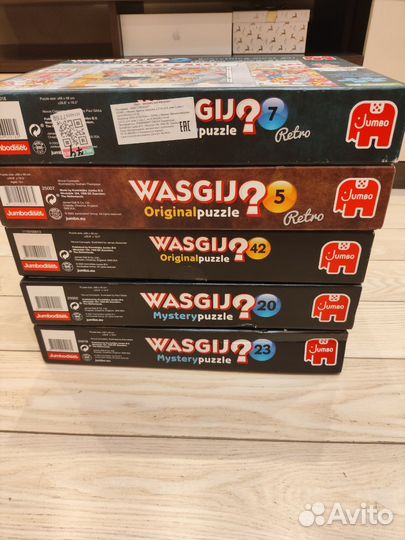 Пазлы wasgij mystery, original комплектом