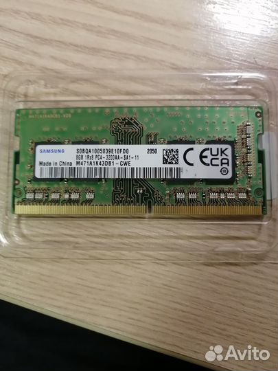 Оперативная память ddr4 8gb 3200