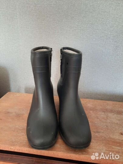 Сапоги резиновые утеплённые