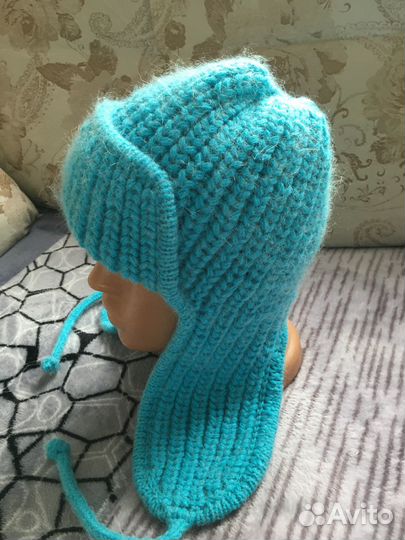 Вязаные зимние шапки женские