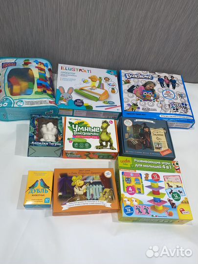 Игры развивающие пакетом и по отдельности