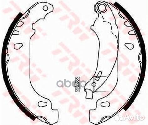 Колодки тормозные барабанные зад GS8669 GS8