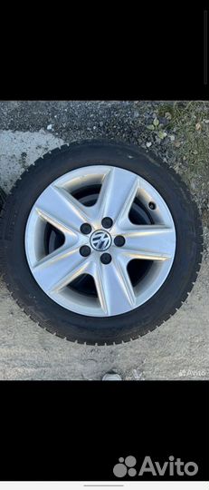 Колеса зимние 205 55 R16 vag нешипованные