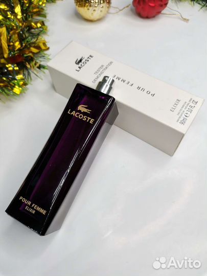 Тестер Lacoste Pour Femme Elixir 90ml