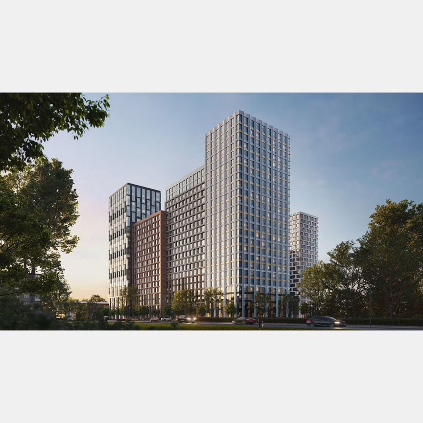 2-к. квартира, 78,1 м², 2/17 эт.