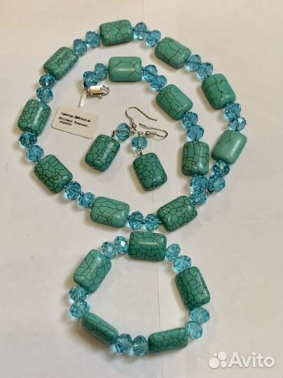 Бижутерия СССР из натуральных камней