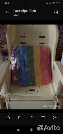 Стульчик детский и велосипед в подарок