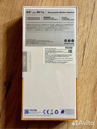 TECNO Spark Go 2024, 4/128 ГБ