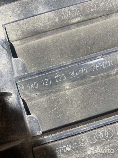 Вентилятор охлаждения Skoda Octavia A5 лифтбек BSE