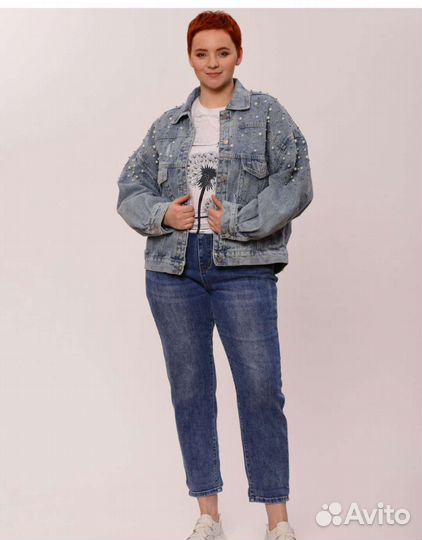 Куртка джинсовая 58