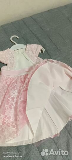 Платье для девочки 74 80