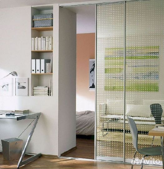 Раздвижные перегородки на заказ