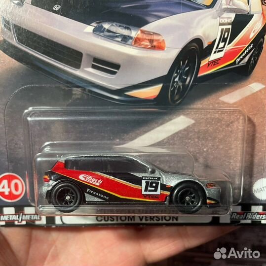 Hot Wheels Honda Civic EG Custom Version