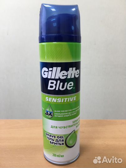 Гель для бритья Gillette Великобритания 200 мл