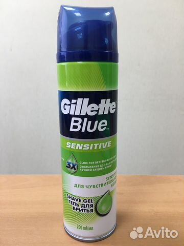 Гель для бритья Gillette Великобритания 200 мл