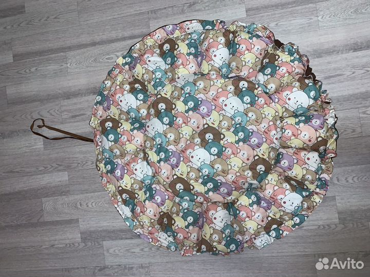 Лежанка для собак и кошек «корзинка» трансформер