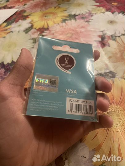 Оригинальный магнит FIFA world CUP qatar 2022
