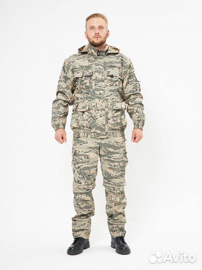 Костюм Хищник, серый пиксель