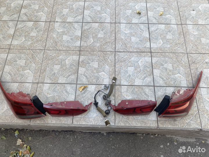 Задние стопы на hyundai solaris 2