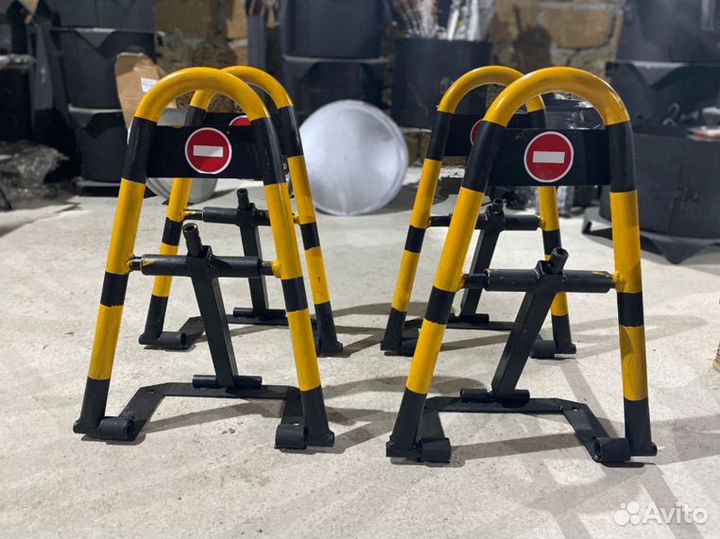 Автомобильный парковочный барьер/стопер большой