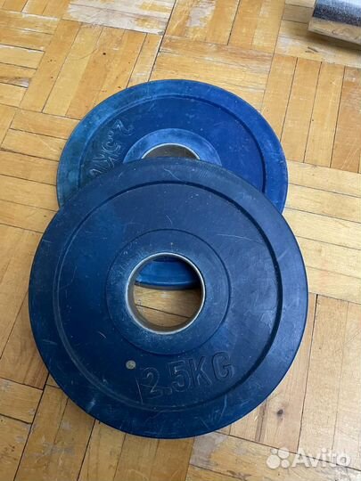 Штанга гриф блины