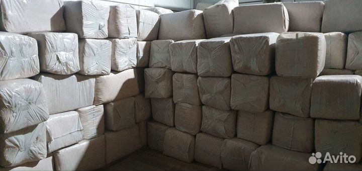 Опилки стружка в брикетах