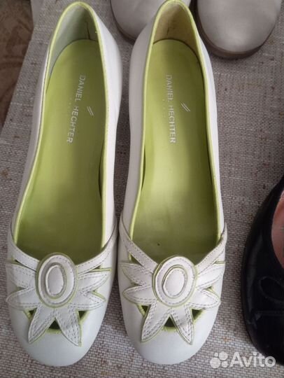 Балетки натуральная кожа 37