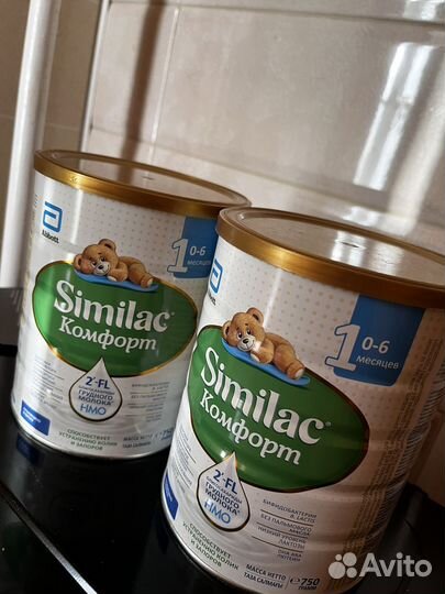 Смесь similac комфорт 1