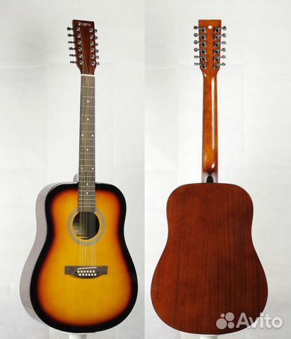 Гитара 12 струнная Вестерн 42