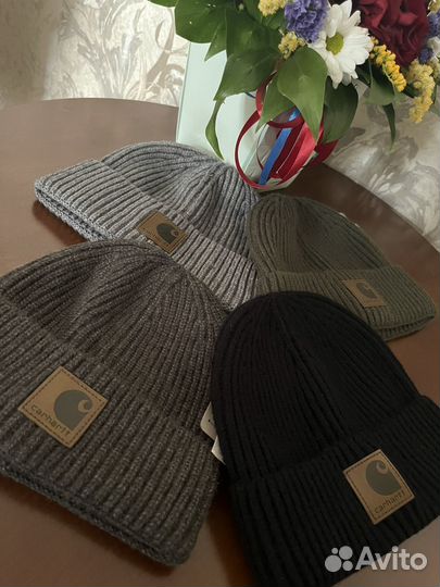 Шапка вязанная carhartt