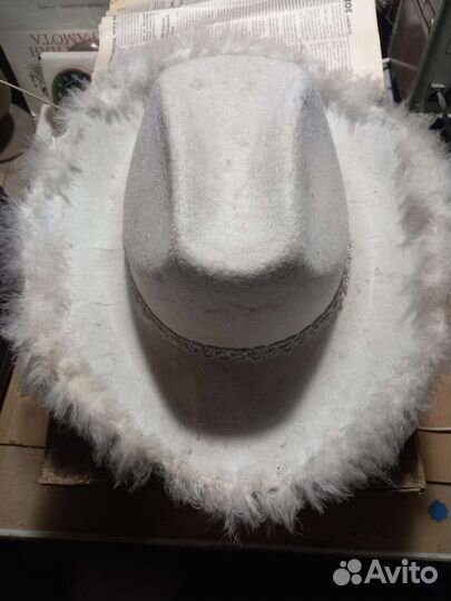 Шляпа Ковбойская Белая