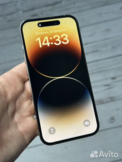 iPhone 14 pro 128gb gold esim