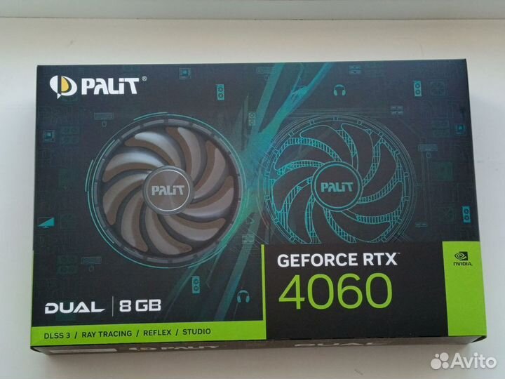 Palit RTX 4060 infinity 8 гб новые