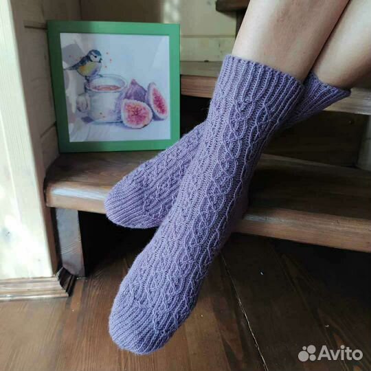 Носки женские вязаные
