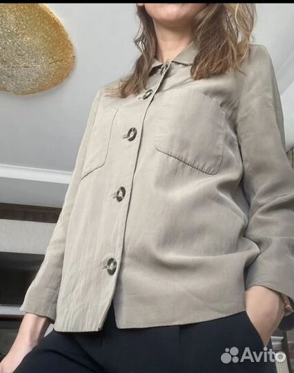 Massimo dutti тренч -рубашка