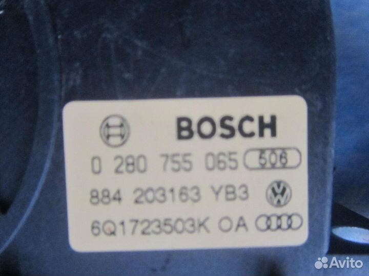 Педаль газа skoda vw fabia polo rapid octavia