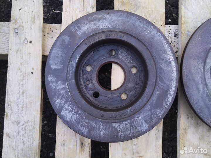 Диск тормозной задний Chevrolet Cruze