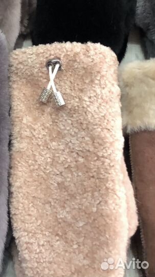 Варежки меховые