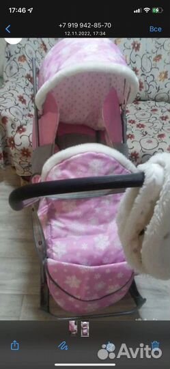 Санки коляска