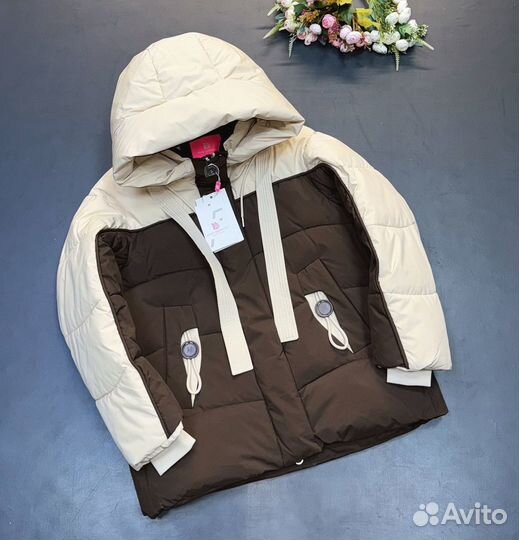 Зимняя куртка для девочки подростка, 140-164