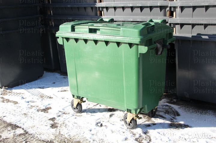 Бак для мусора 660л Ч6100