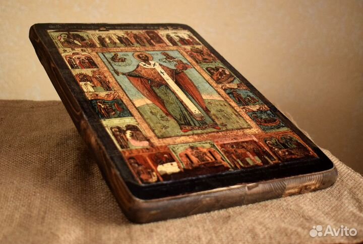 Икона деревянная 