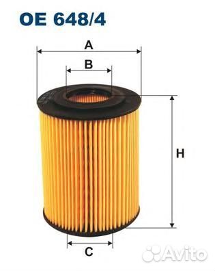 Фильтр масляный opel astra G/H/corsa C/meriva 1
