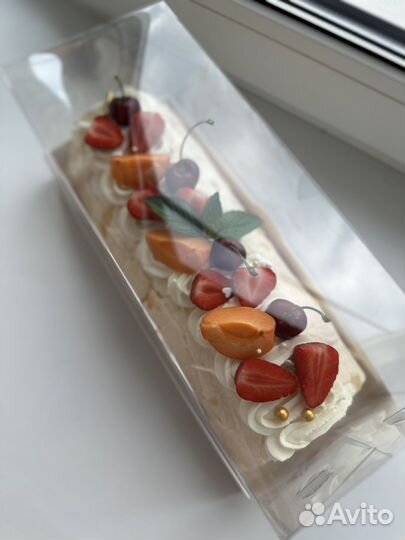 Меренговый рулет