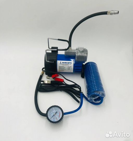 Компрессор ас 605ма усиленный, в кейсе с набором и